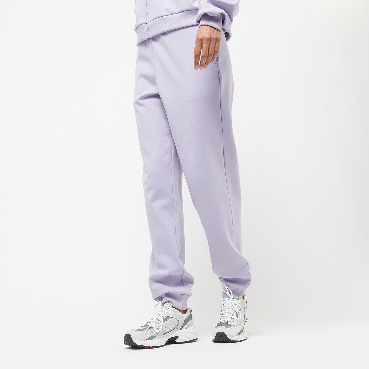 Urban Classics Cozy Sweatpants Trainingsbroeken Dames lila maat: XL beschikbare maaten:XS S M L XL