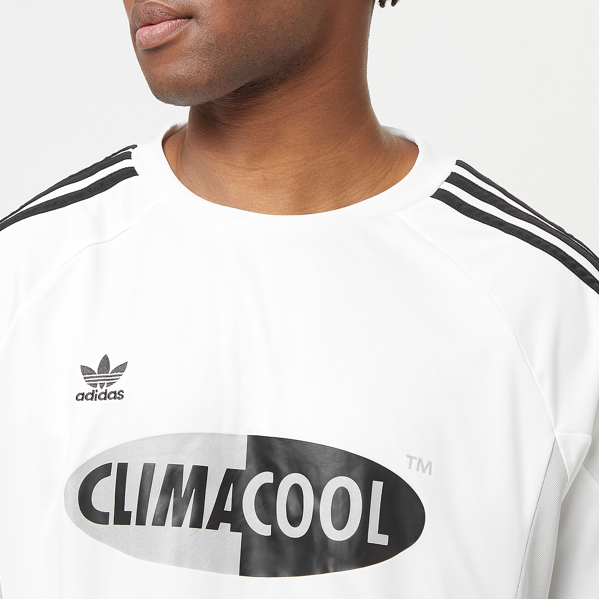 adidas Originals Climacool Jersey Sportshirts Heren weiß maat: L beschikbare maaten:S M L XL