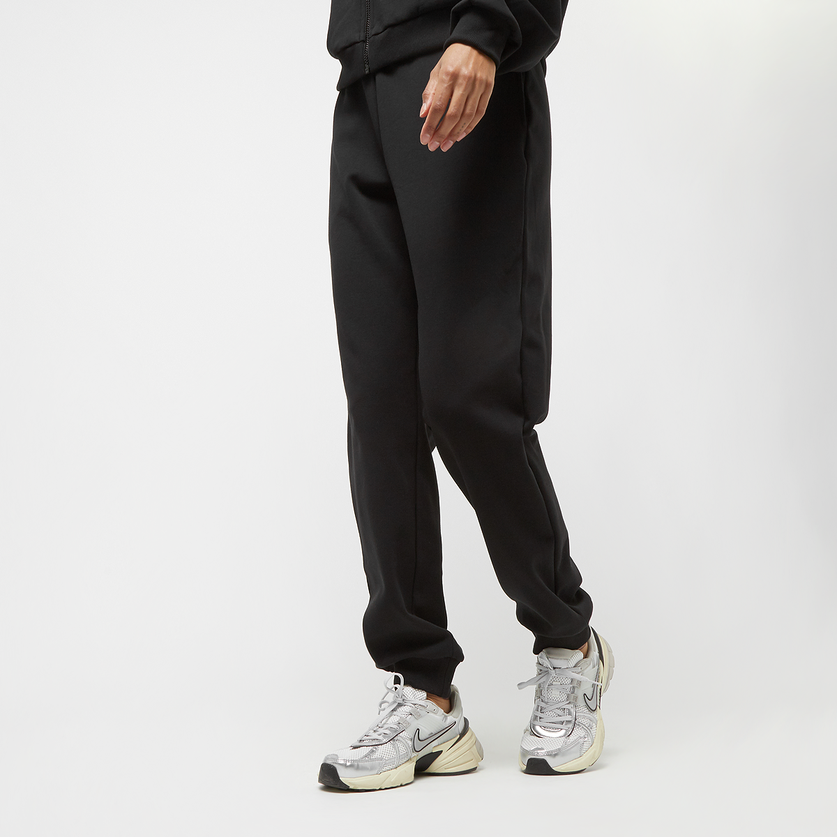 Urban Classics Ladies Cozy Sweatpants Trainingsbroeken Dames schwarz maat: XL beschikbare maaten:XS S M L XL