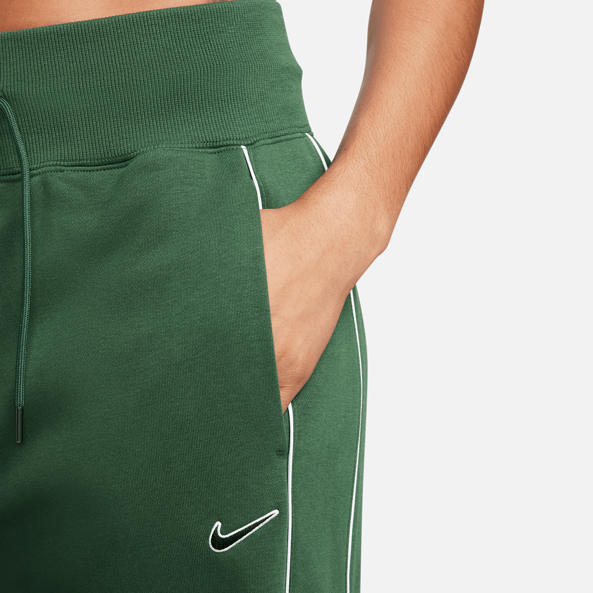 Nike Sportswear Phoenix Fleece Pant Trainingsbroeken Dames fir fir white maat: XS beschikbare maaten:XS S L XL