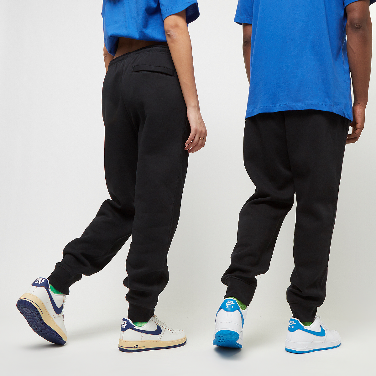 Nike Club Fleece Brushed-back Joggers Trainingsbroeken Heren black royal blue safety orange maat: S beschikbare maaten:S M L XL
