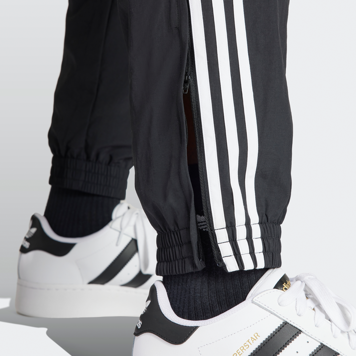 adidas Originals 3-stripes Woven Firebird Jogging Broek Trainingsbroeken Heren black maat: S beschikbare maaten:S M XL