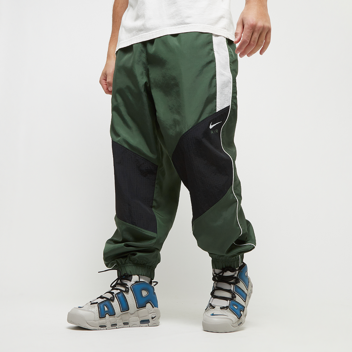 Nike Sportwear Air Woven Pant Trainingsbroeken Heren green maat: M beschikbare maaten:S M
