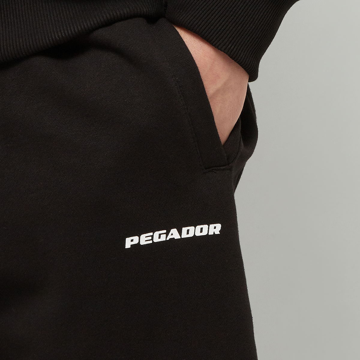 Pegador Logo Heavy Sweat Jogger Trainingsbroeken Kleding black gum maat: S beschikbare maaten:S