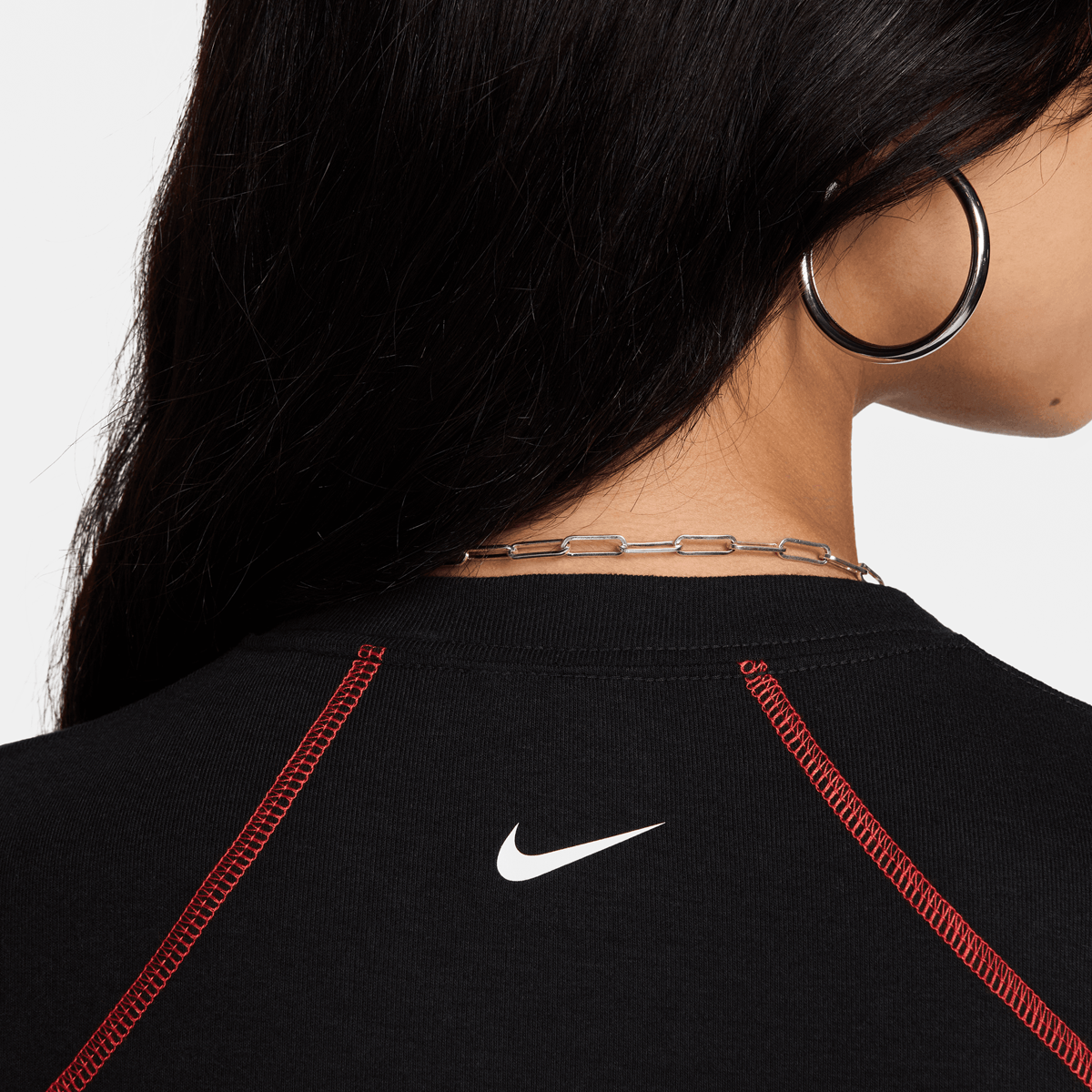 Nike Sportswear Short-sleeve Dress Jurken Dames black maat: XS beschikbare maaten:XS S M L