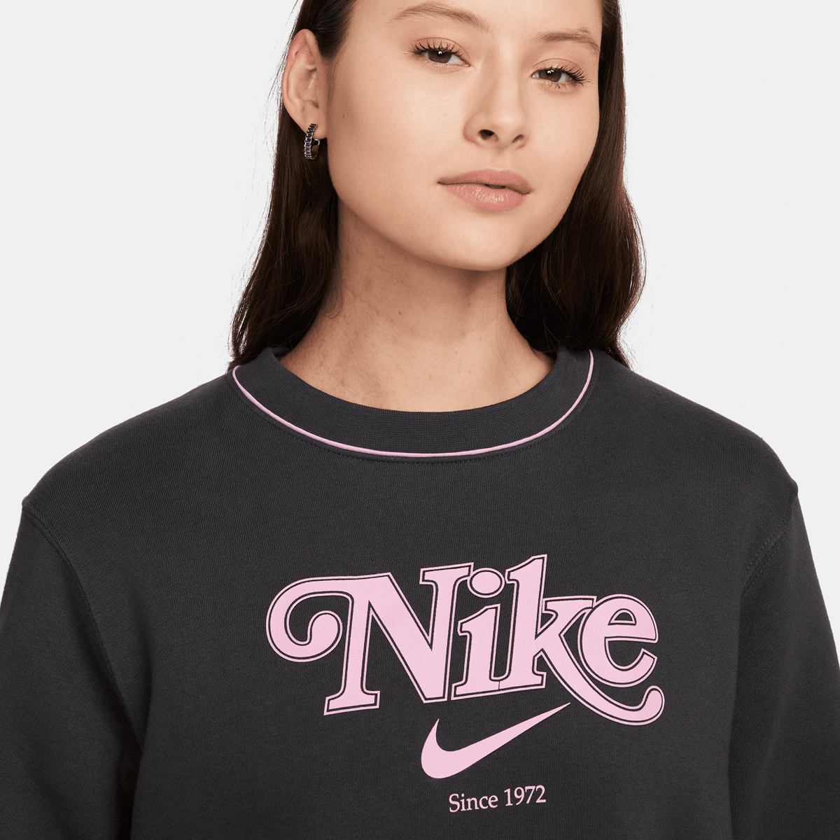 Nike Sportswear Fleece Crew Ef Sweatshirts Dames anthracite maat: L beschikbare maaten:XS S M L XL
