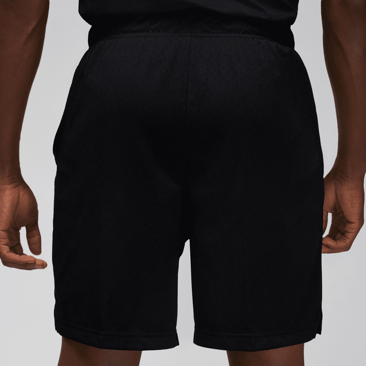 Jordan Sport Dri-fit Mesh-shorts Sportshorts Heren black white maat: M beschikbare maaten:S M L XL