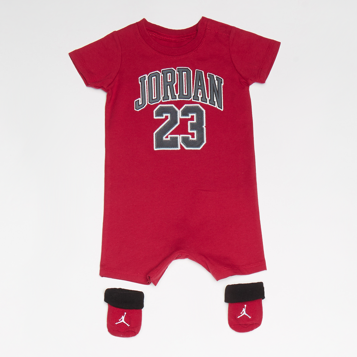 Jordan 23 Romper & Bootie Set Baby sets Kleding red maat: 0m-6m beschikbare maaten:0m-6m