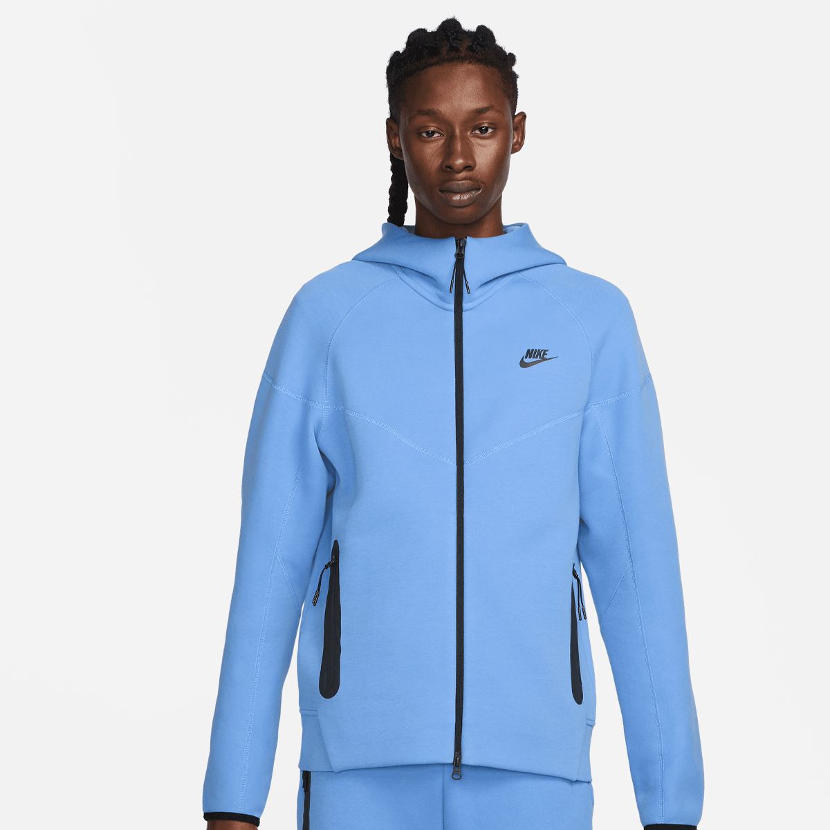 Nike Tech Fleece Full-zip Windrunner Hoodie Hooded vesten Kleding blau maat: XL beschikbare maaten:M L XL