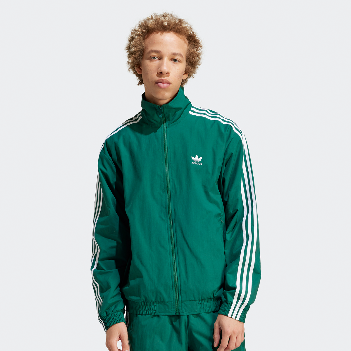 Adidas Originals 3-stripes Woven Firebird Trainingsjack Trainingsjassen Heren collegiate green maat: XL beschikbare maaten:S M L XL
