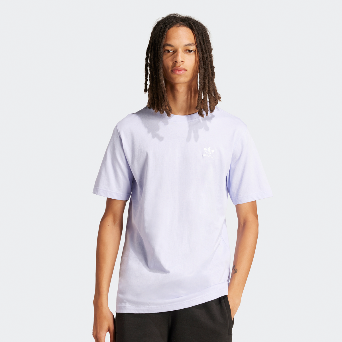 adidas Originals Essentials T-shirt T-shirts Heren violet tone maat: S beschikbare maaten:S M L XL