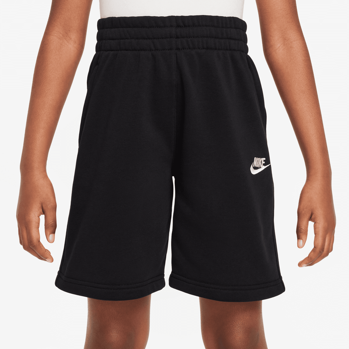 Nike Sportswear Club Fleece French-terry-shorts Sportshorts Kids schwarz maat: 137 beschikbare maaten:137 147 158 170