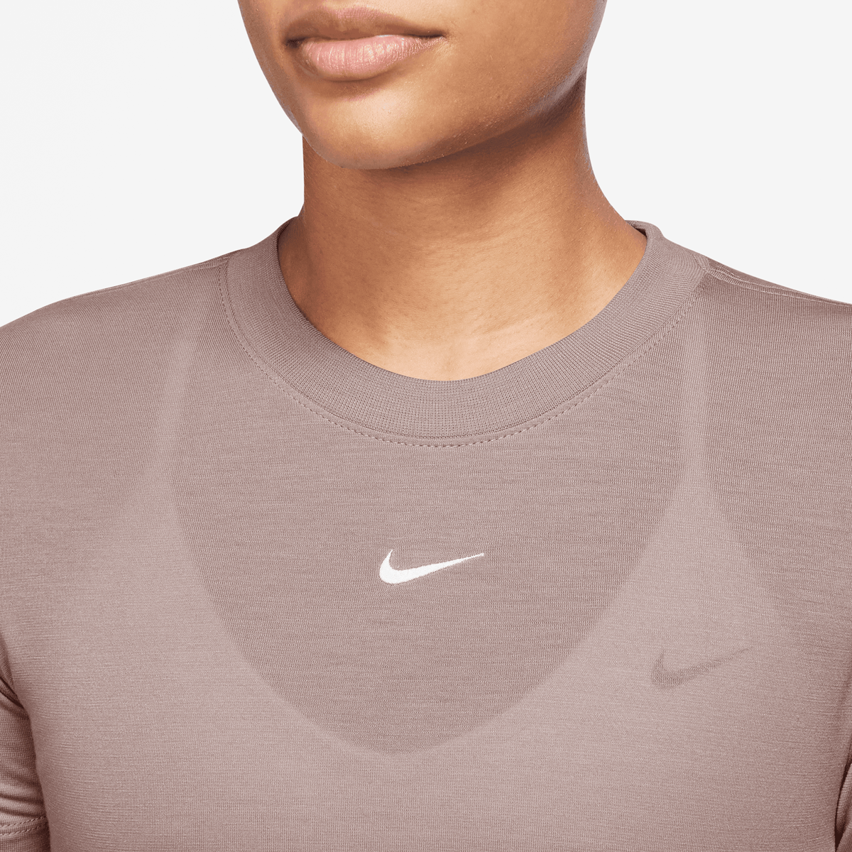 Nike Sportswear Essentials Slim Crop Top T-shirts Dames smokey mauve maat: S beschikbare maaten:XS S M L XL