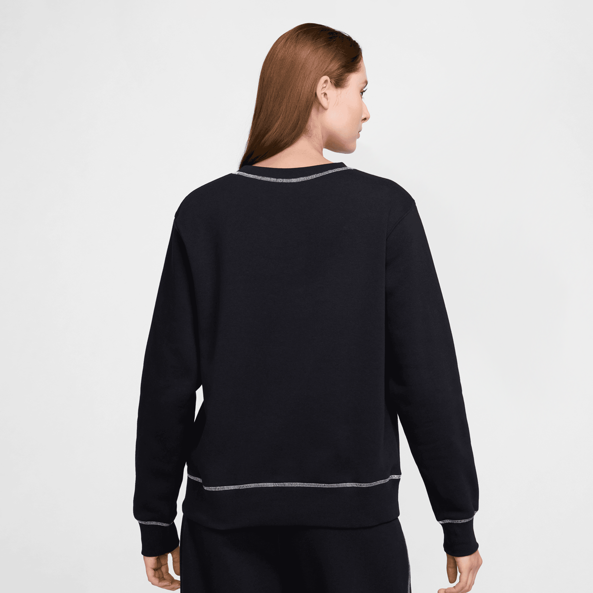 Nike Sportswear Crew-neck Fleece Sweatshirt Sweatshirts Dames black maat: S beschikbare maaten:XS S M L