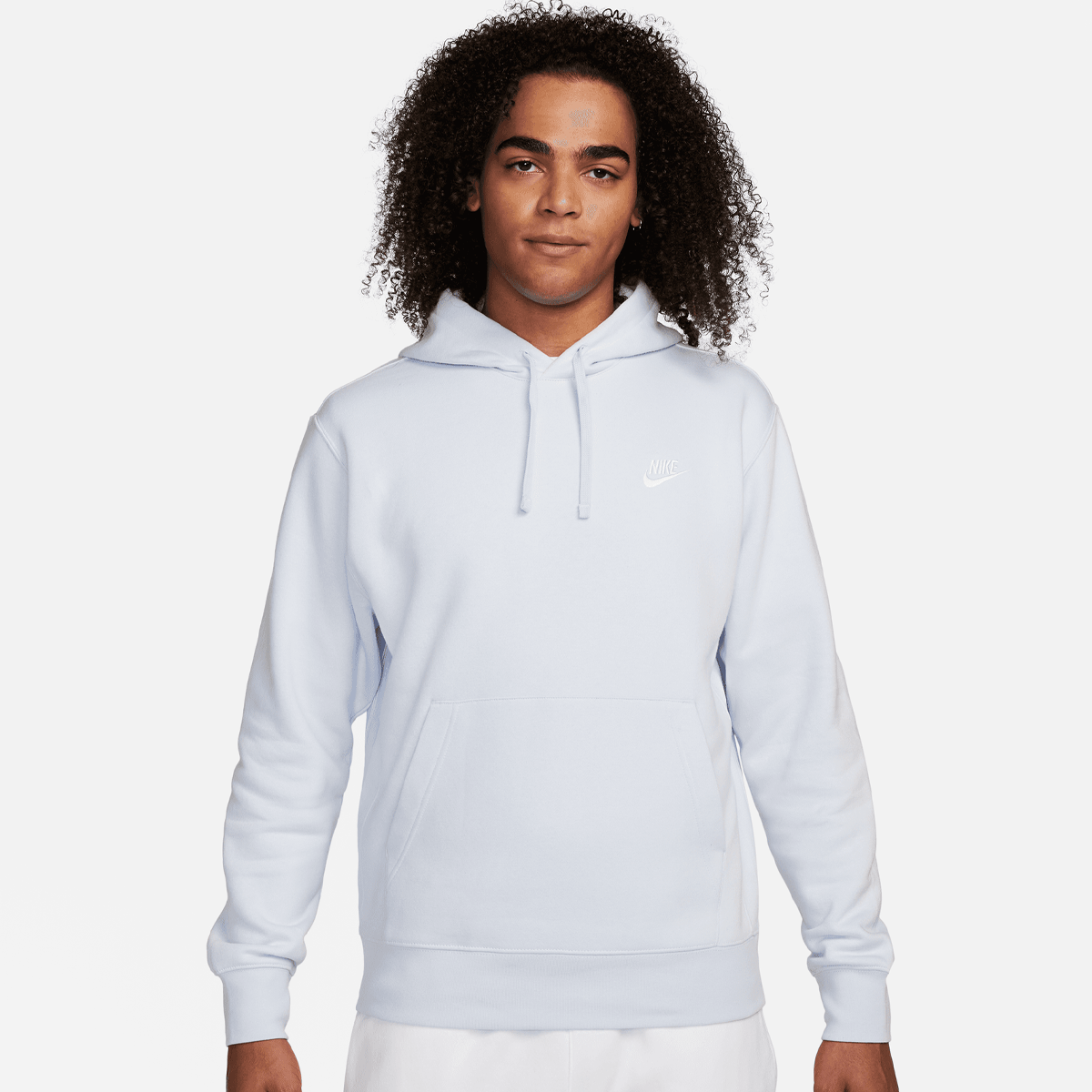 Nike Sportswear Club Fleece Hoodies Heren football grey football grey maat: S beschikbare maaten:S L XL