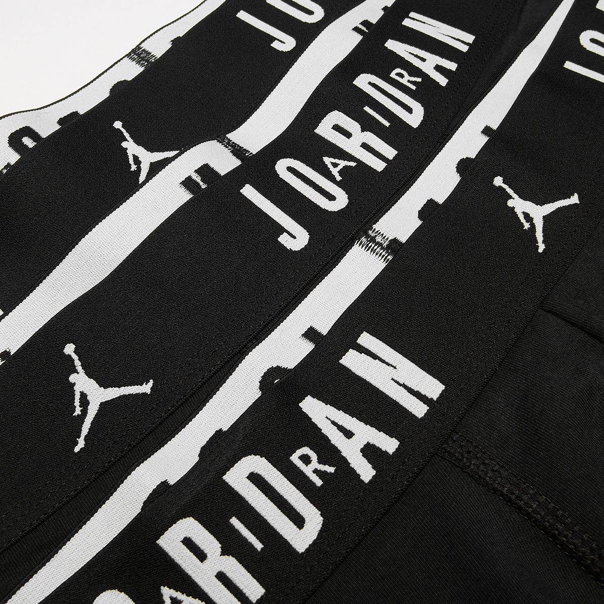 Jordan Flight Cotton Core Boxer Brief (3 Pack) Boxershorts Heren Black maat: S beschikbare maaten:S M L XL