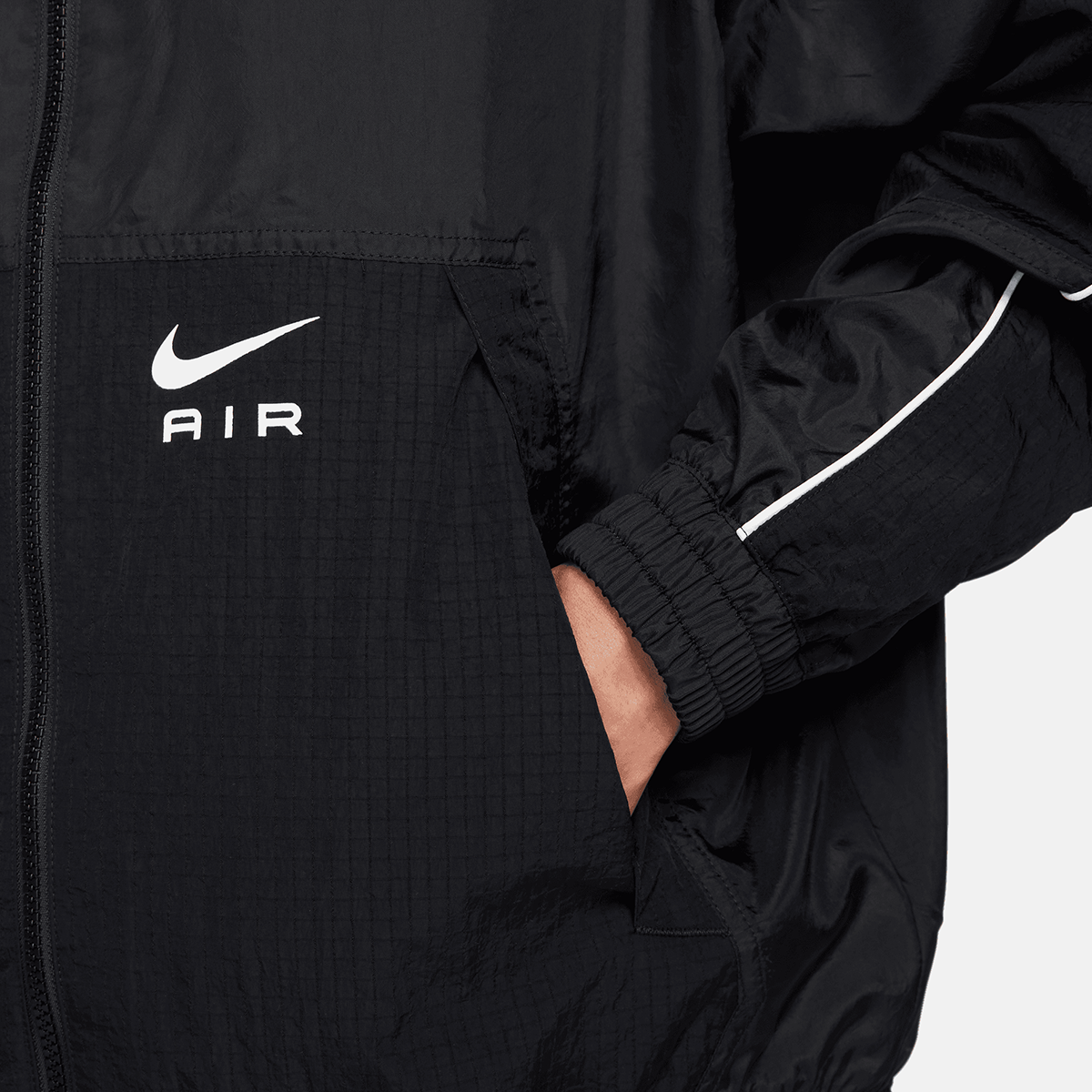Nike Air Woven Track Jacket Trainingsjassen Kleding black black maat: M beschikbare maaten:S M L