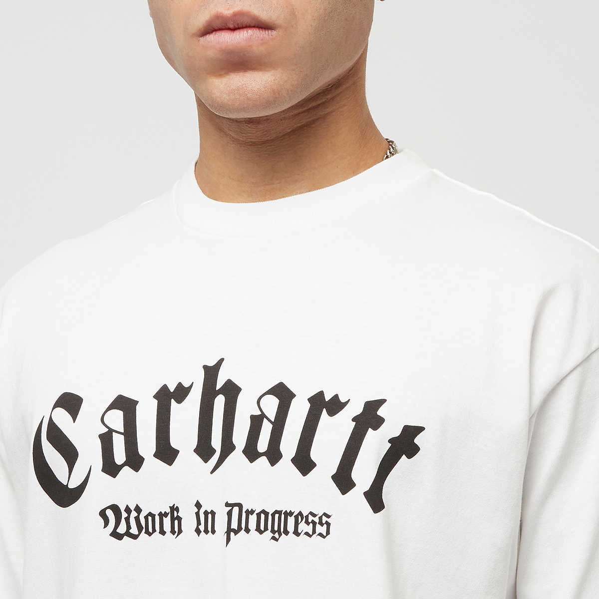 Carhartt WIP Shortsleeve Onyx T-shirt T-shirts Heren White black maat: S beschikbare maaten:S M XL