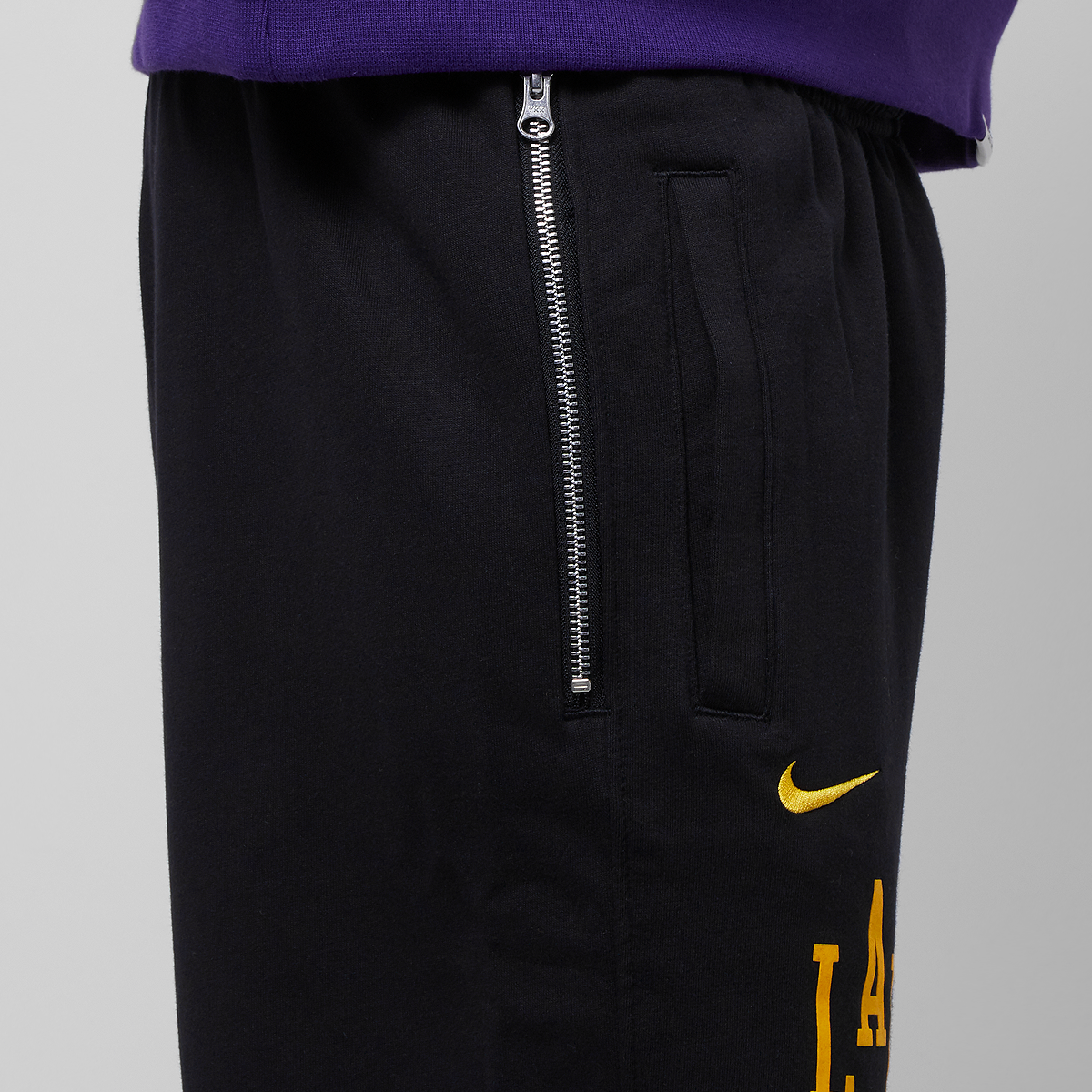 Nike Los Angeles Lakers Standard Issue City Edition Pants Trainingsbroeken Heren black maat: S beschikbare maaten:S