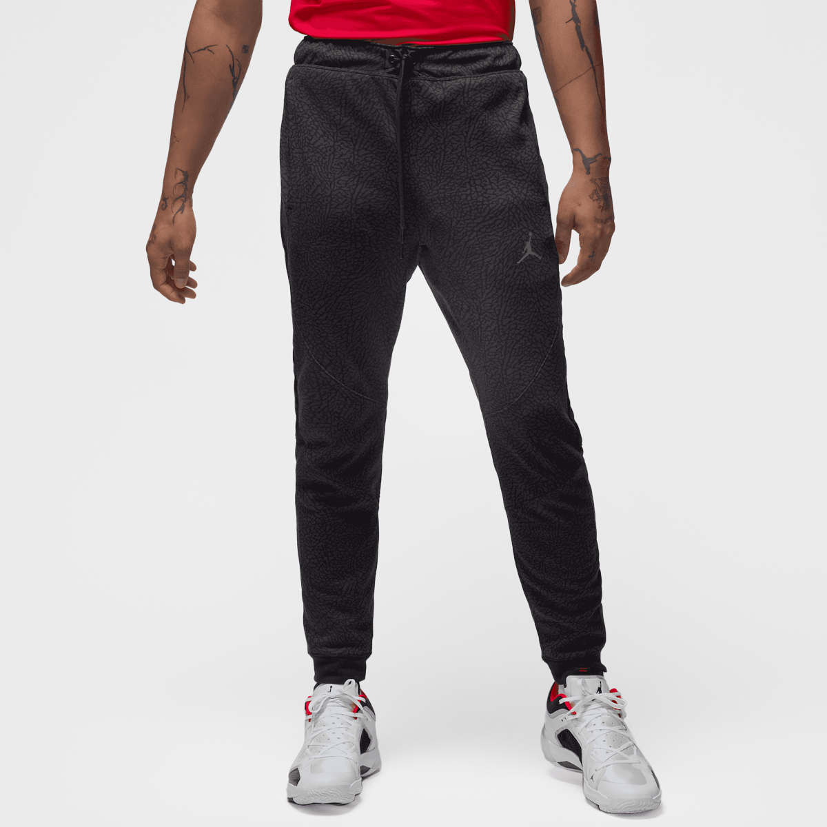 Jordan Dri-fit Sport Air Pants Trainingsbroeken Heren black dark shadow dark grey maat: S beschikbare maaten:S M L XL