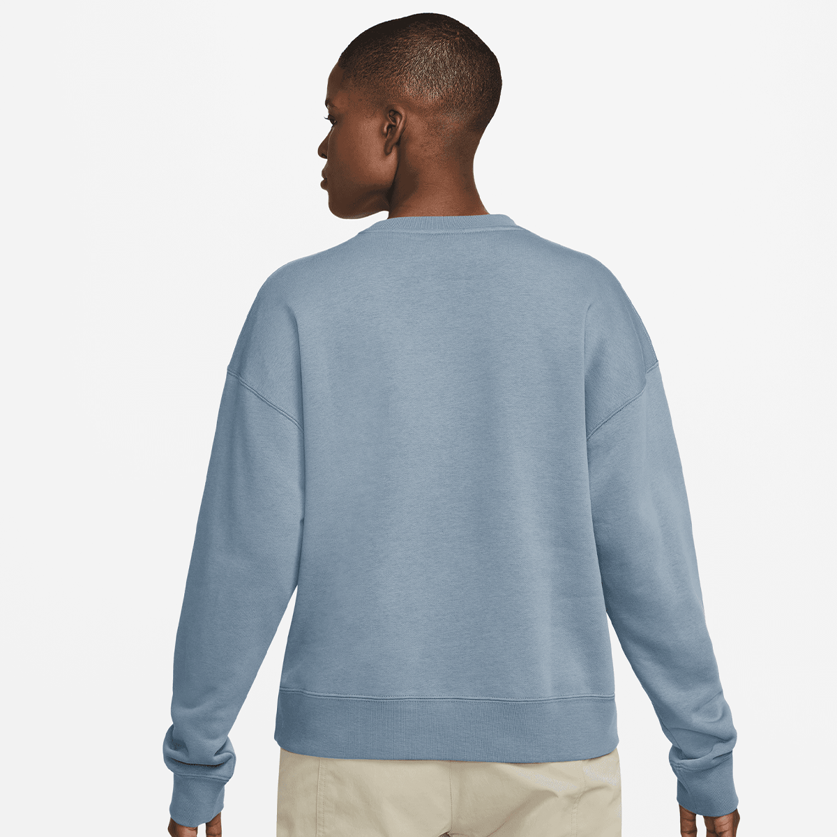 Jordan Brooklyn Fleece Sweatshirts Dames blue grey maat: XS beschikbare maaten:XS S M L