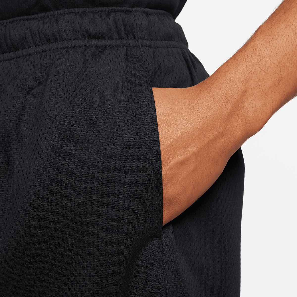 Nike Club Mesh-flow-shorts Sportshorts Heren black white maat: XL beschikbare maaten:S M L XL