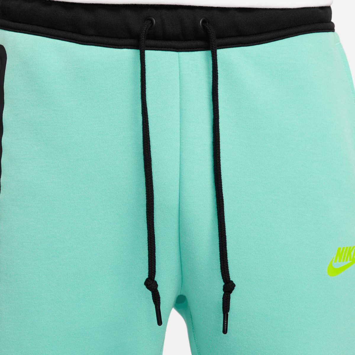 Nike Sportswear Tech Fleece Joggers Trainingsbroeken Heren emerald rise black maat: S beschikbare maaten:S M L XL XXL