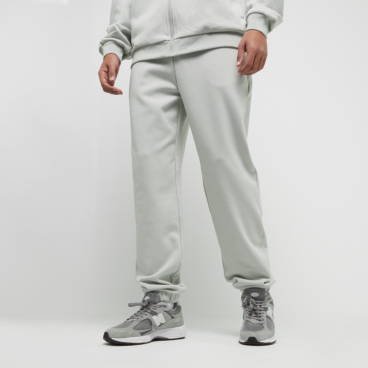 Urban Classics Cozy Sweatpants Trainingsbroeken Heren lightasphalt maat: S beschikbare maaten:S M L XL XXL