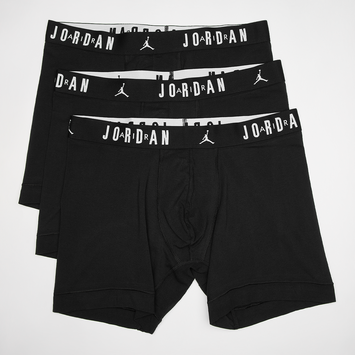 Jordan Flight Cotton Core Boxer Brief (3 Pack) Boxershorts Heren Black maat: S beschikbare maaten:S M L XL