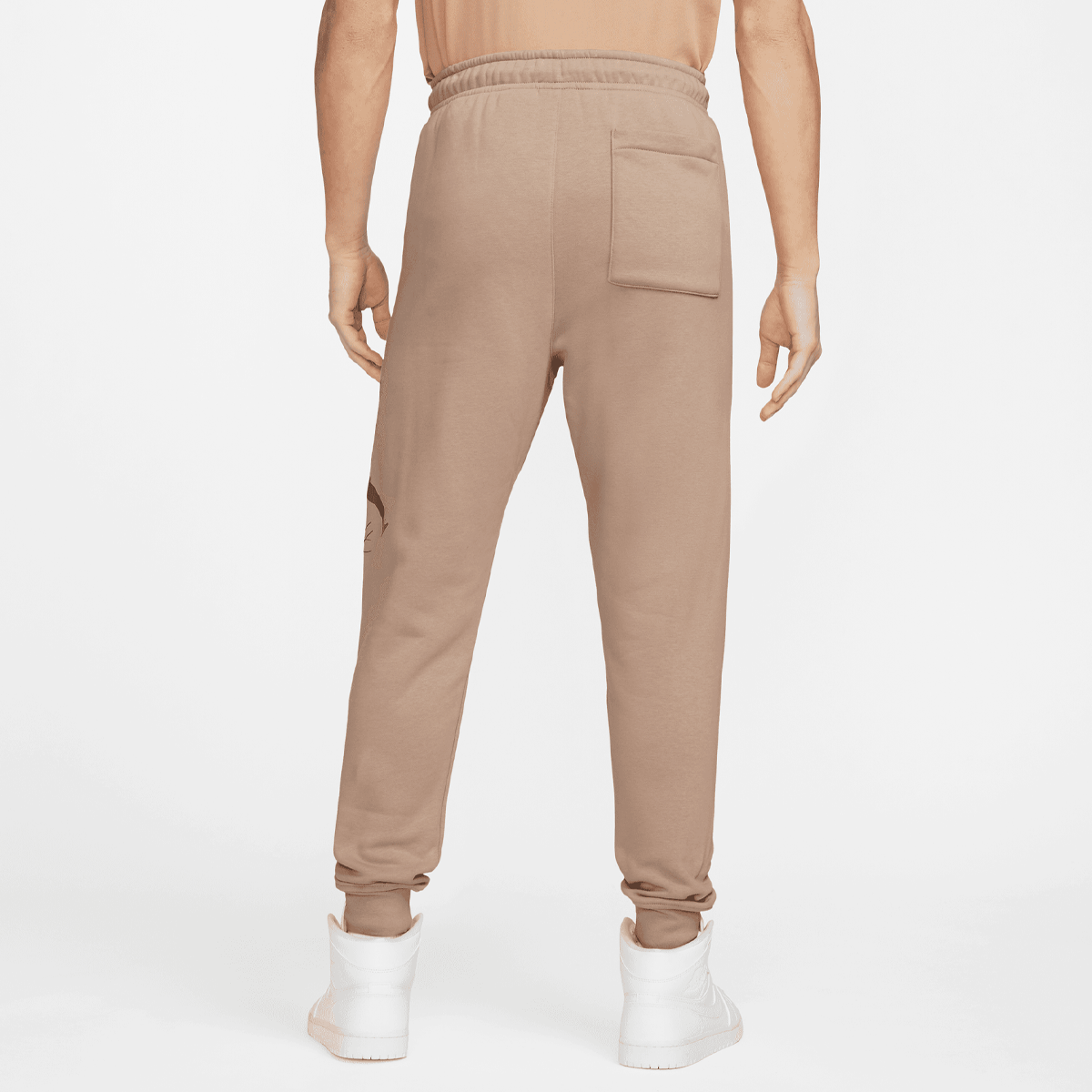 Jordan Essentials Fleece Baseline Pants Trainingsbroeken Heren hemp lt british tan maat: S beschikbare maaten:S XL