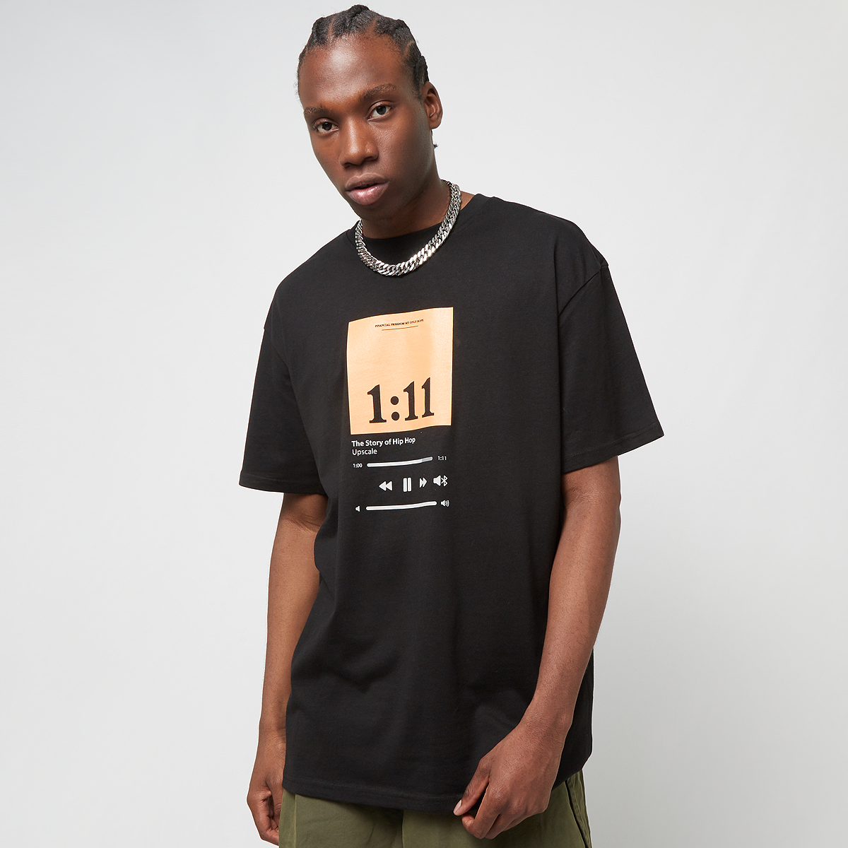 Upscale by Mister Tee 1:11 Oversize Tee T-shirts Kleding black maat: XL beschikbare maaten:S M L XL