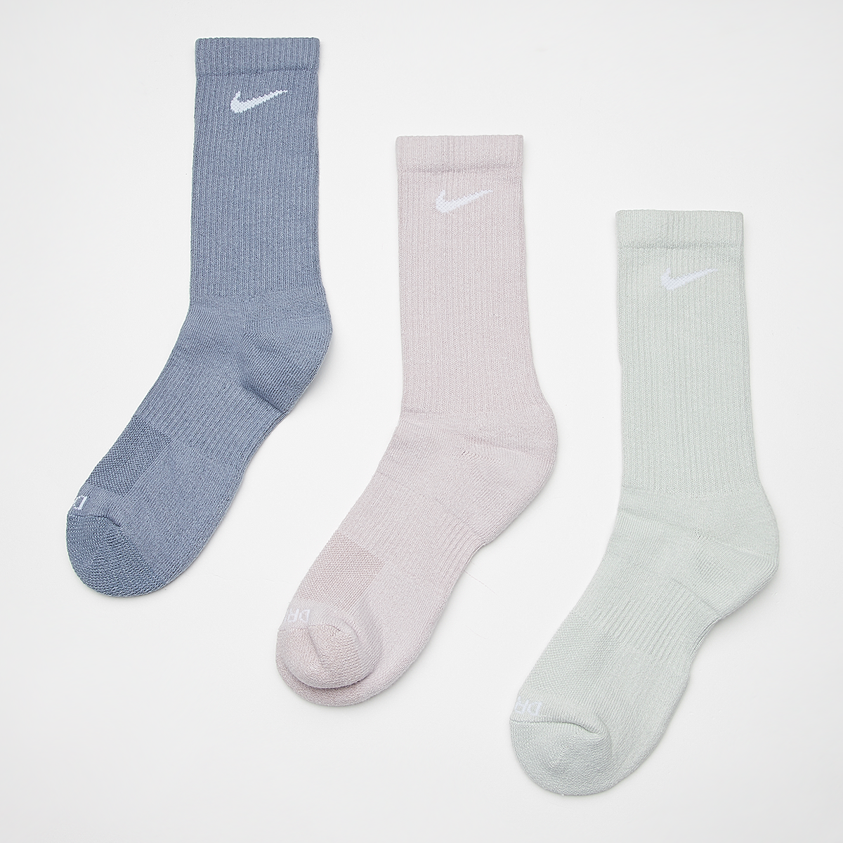 Nike Everyday Plus Cushioned (3 Pack) Lang Heren multicolor maat: 34-38 beschikbare maaten:34-38 42-46