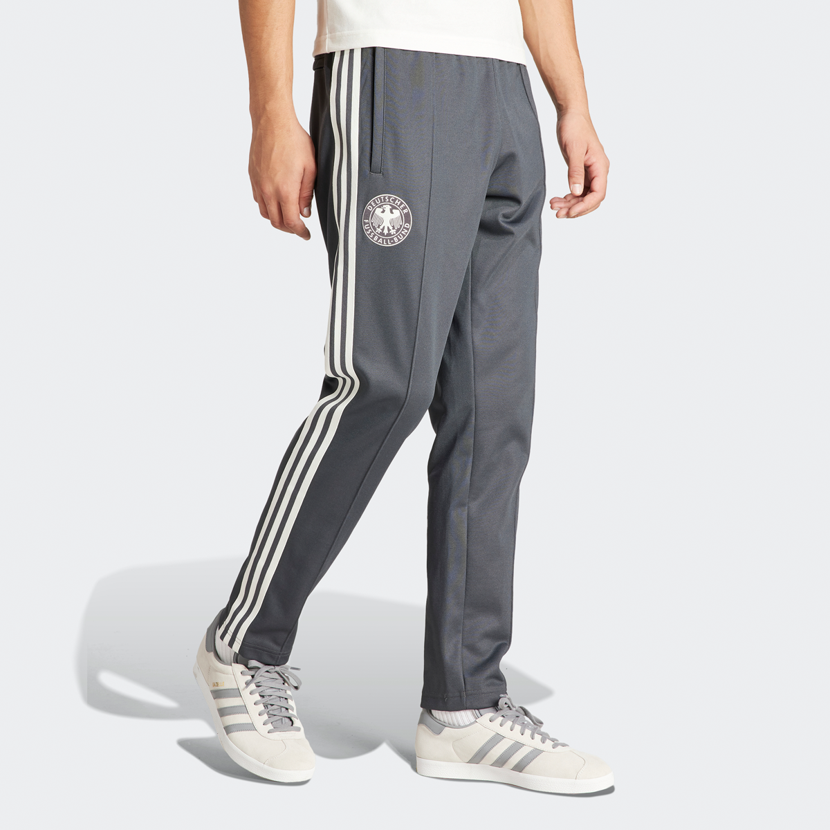 Adidas Originals Dfb Duitsland 3-stripes Jogging Broek Football Pack Trainingsbroeken Heren utility black maat: M beschikbare maaten:S M